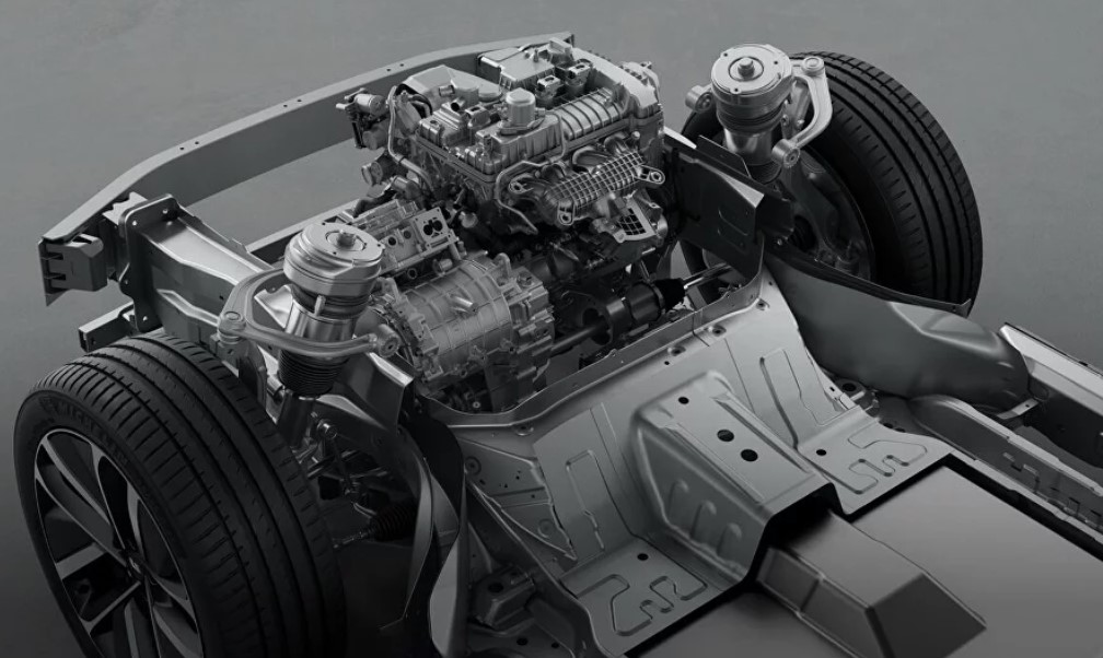 1.5 liter four-cylinder gasoline generator